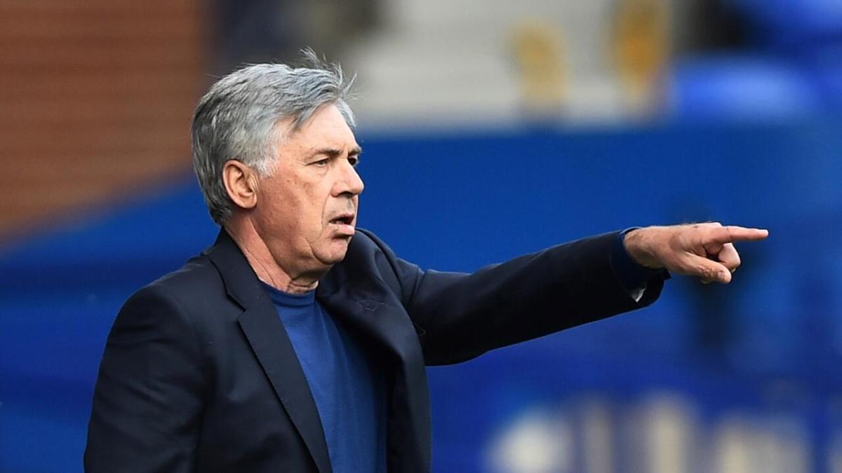 Everton manager Carlo Ancelotti 